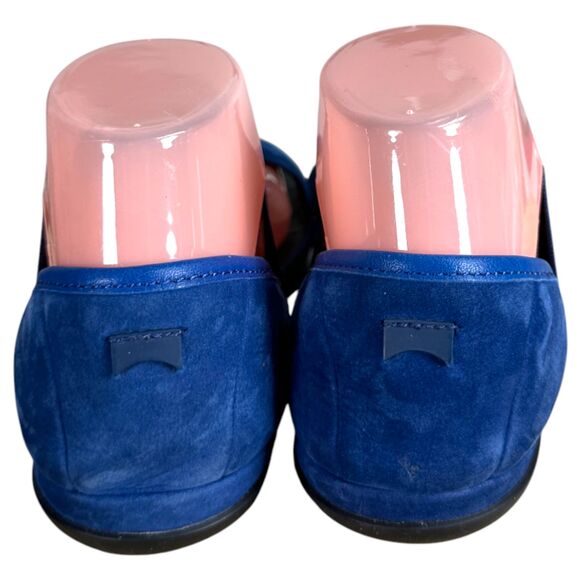 Camper Right Nina 21735-058 Blue Suede Strap Sandals Size EU 39 US 9 - Picture 10 of 11